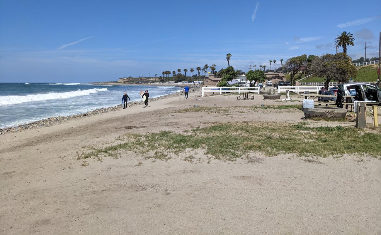 San Onofre beach'in fotoğrafı çakıl ile kum yüzey ile