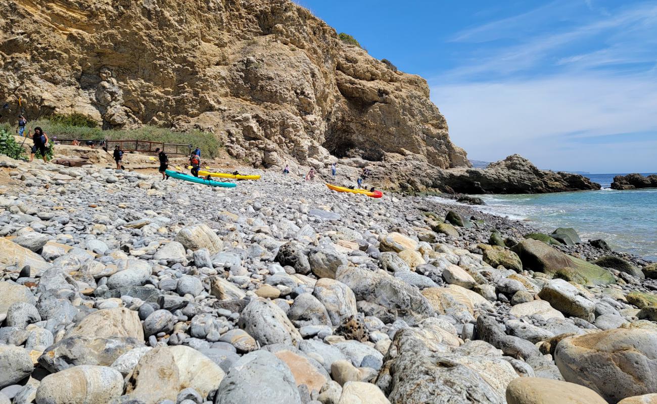 Terranea Beach'in fotoğrafı taşlı kum yüzey ile