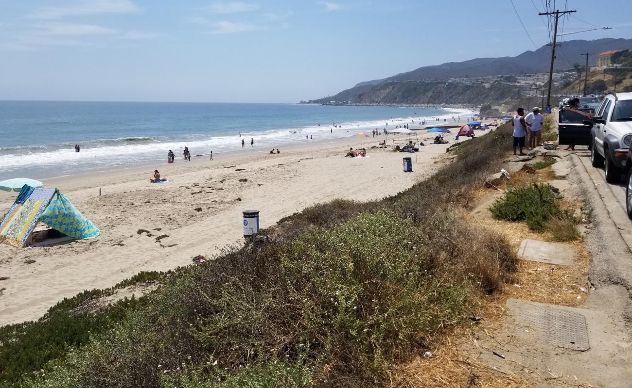 Will Rogers Beach'in fotoğrafı parlak kum yüzey ile