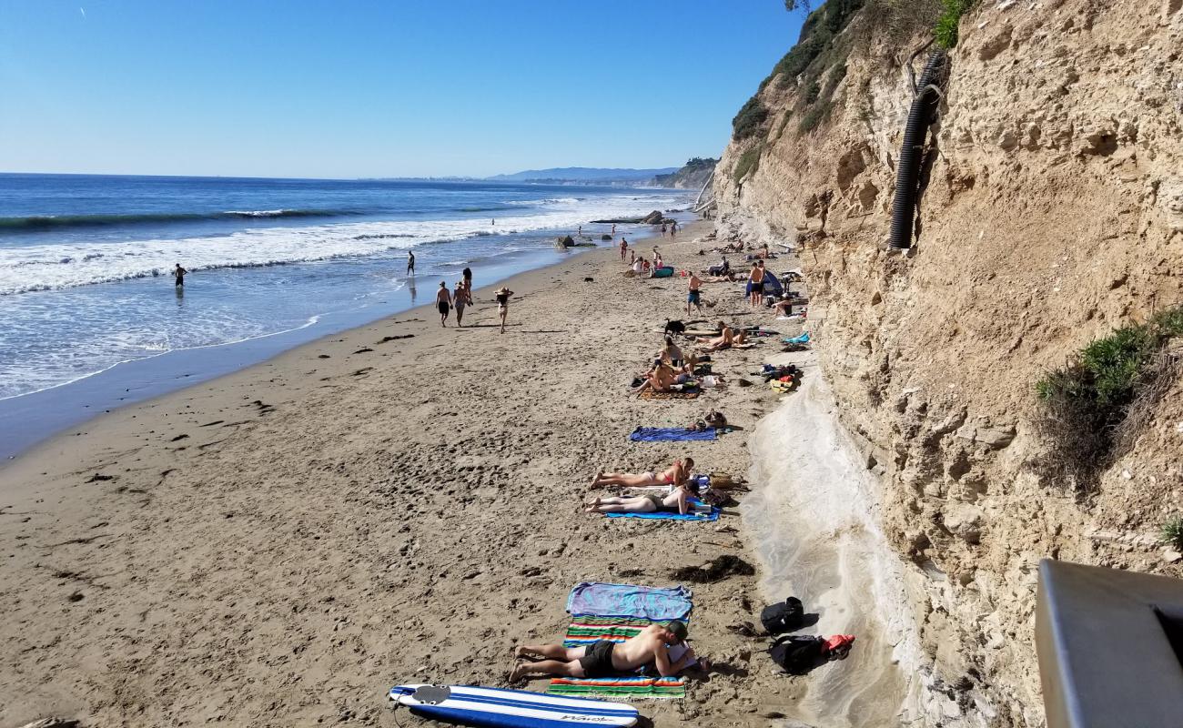 Mesa Lane Beach'in fotoğrafı açık bej kum yüzey ile