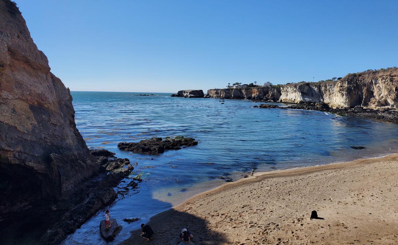 Dinosaur Caves beach'in fotoğrafı çakıl ile kum yüzey ile