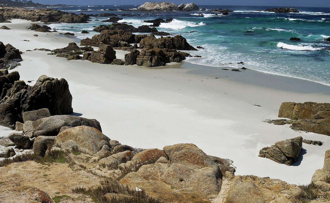 Granite Beach'in fotoğrafı parlak kum yüzey ile