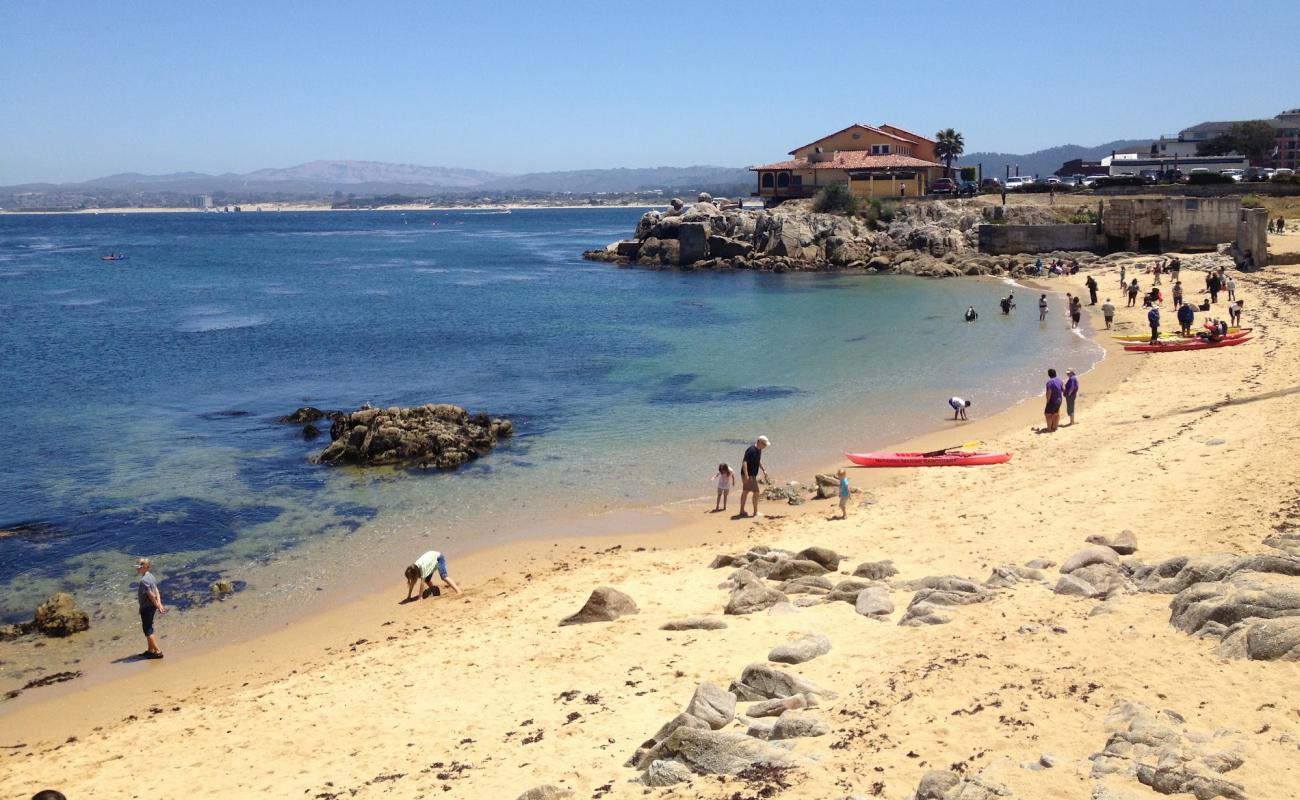 McAbee Beach'in fotoğrafı parlak kum yüzey ile