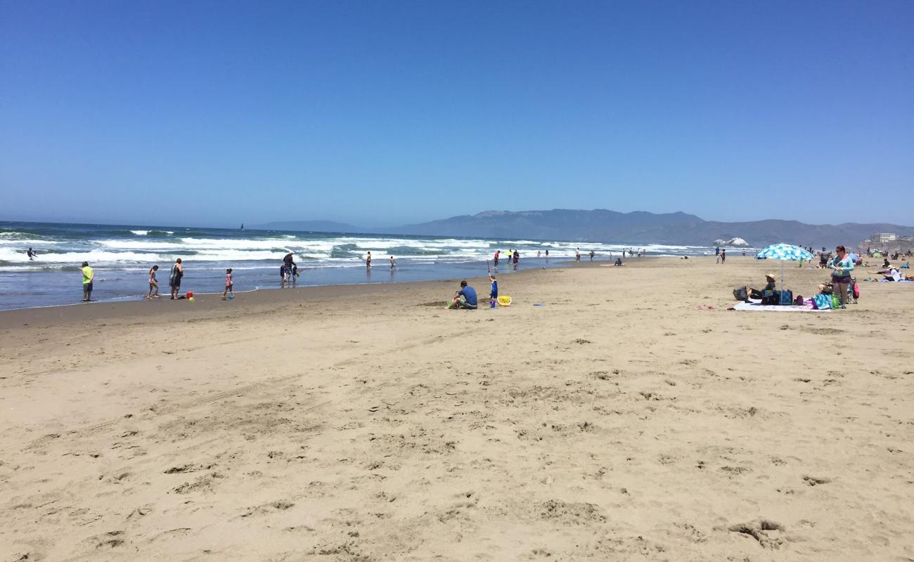 Ocean Beach II'in fotoğrafı parlak ince kum yüzey ile