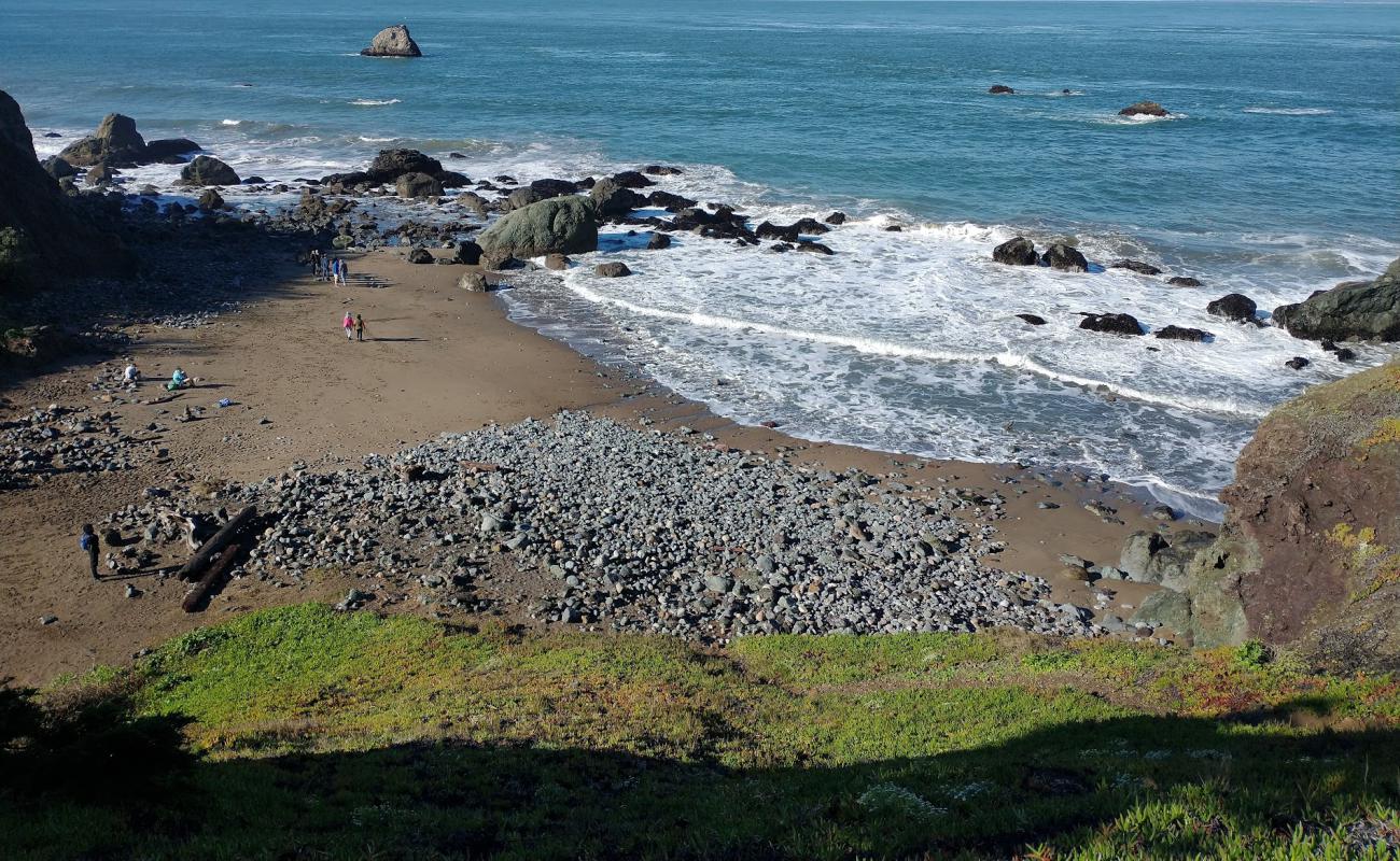 Mile Rock Beach'in fotoğrafı taşlı kum yüzey ile