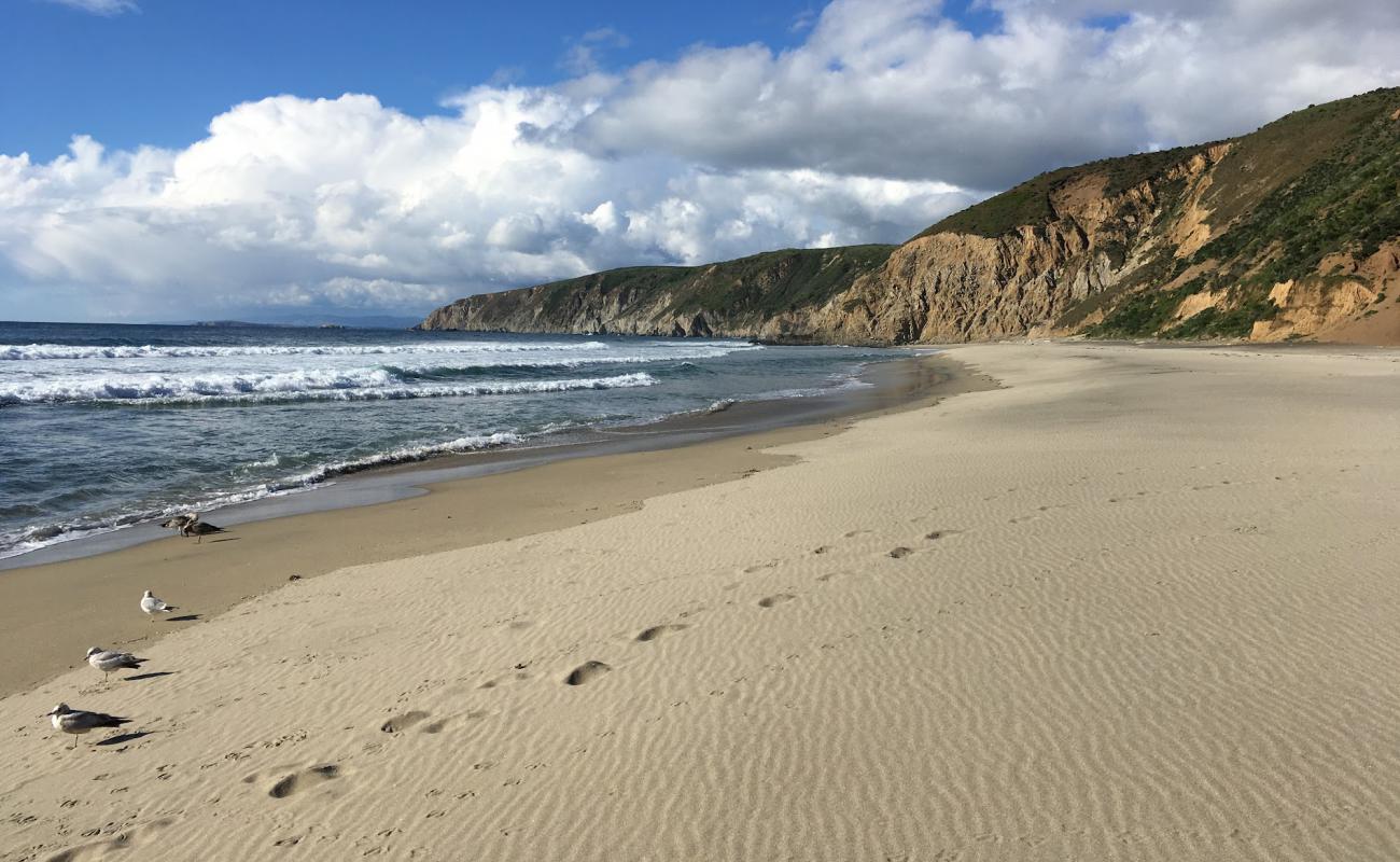 McClures Beach'in fotoğrafı parlak kum yüzey ile