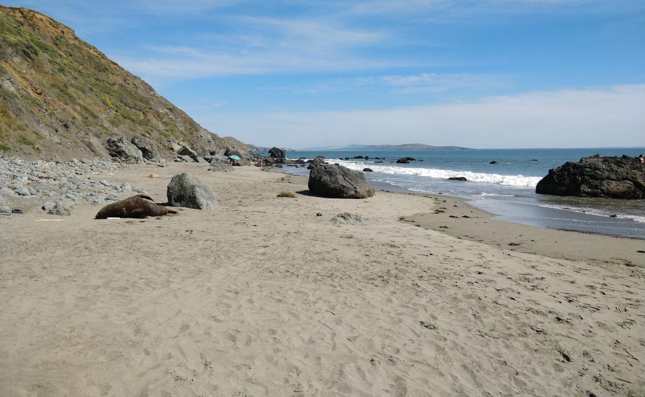 Pinnacle beach'in fotoğrafı parlak kum yüzey ile