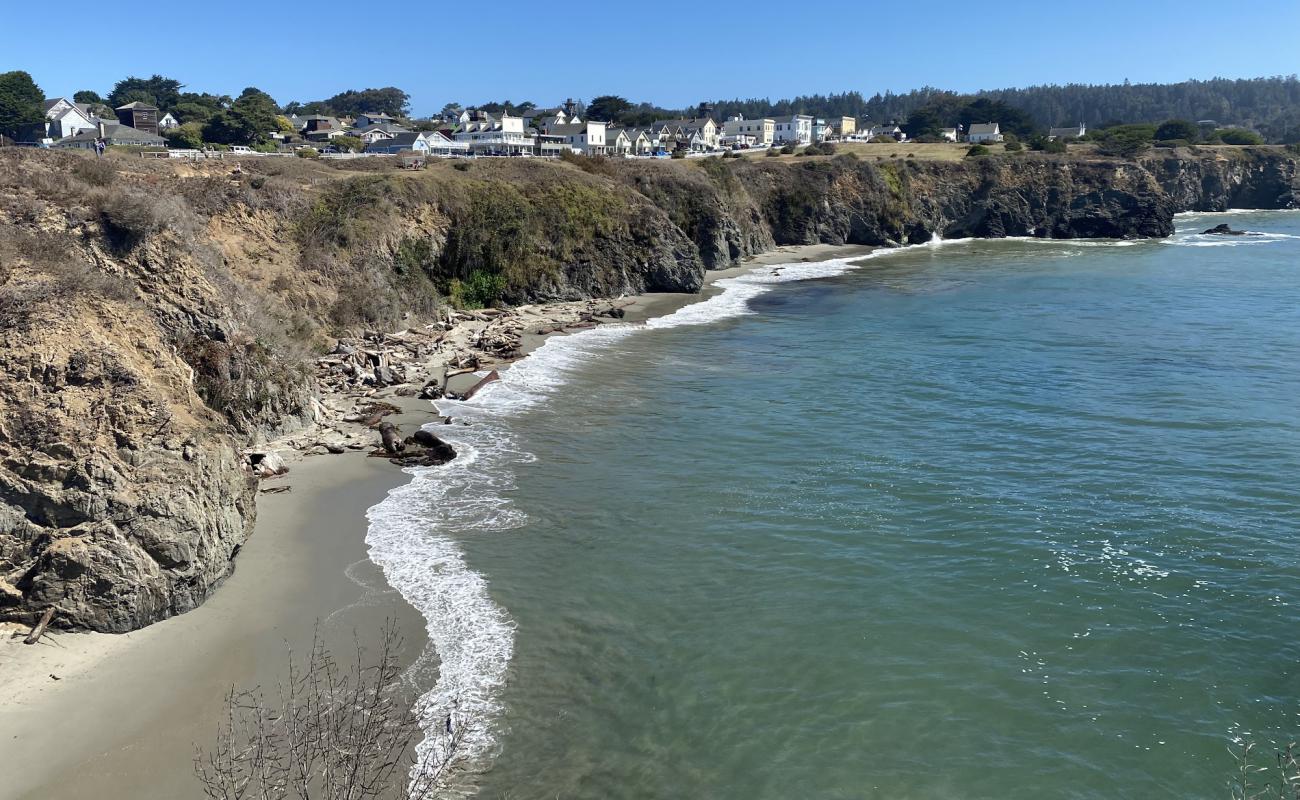 Portuguese Beach'in fotoğrafı parlak kum yüzey ile