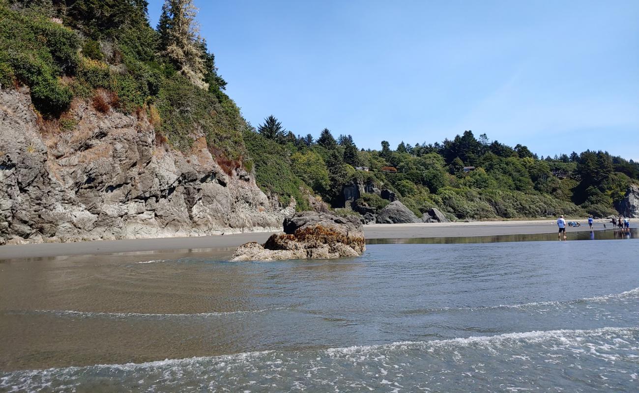 Moonstone Beach'in fotoğrafı parlak kum yüzey ile