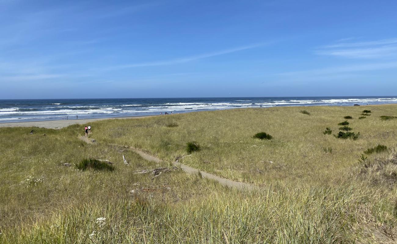 Grayland Beach'in fotoğrafı açık bej kum yüzey ile