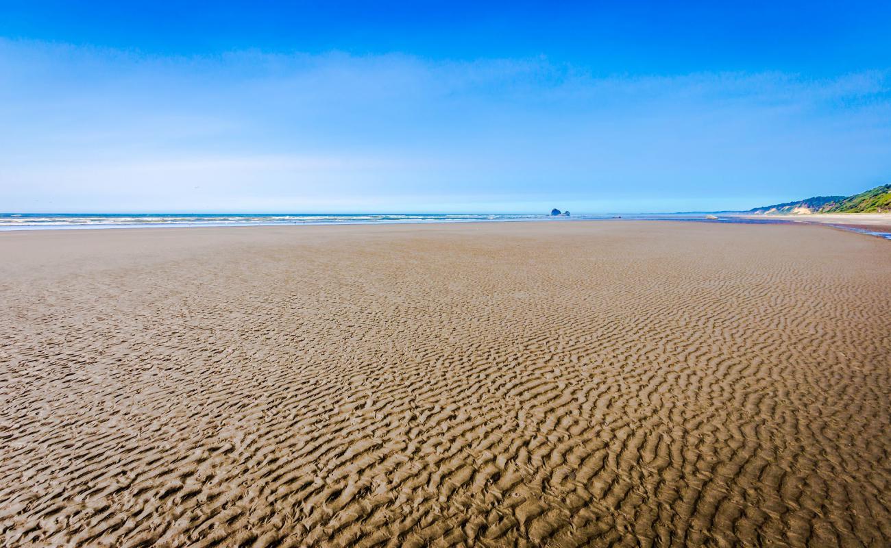 Seabrook Beach'in fotoğrafı parlak kum yüzey ile