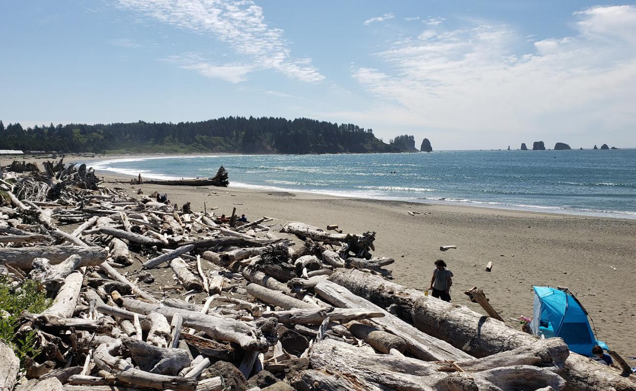 First Beach Quileute Res.'in fotoğrafı bej kum ve çakıl yüzey ile