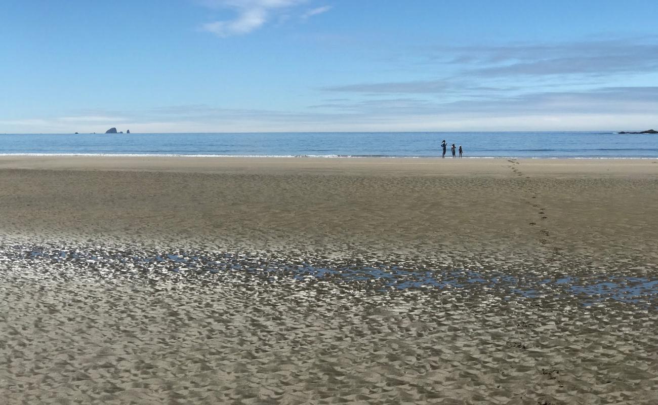 Sand Point Beach'in fotoğrafı açık bej kum yüzey ile