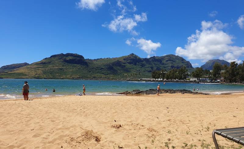 Kalapaki Beach'in fotoğrafı parlak ince kum yüzey ile