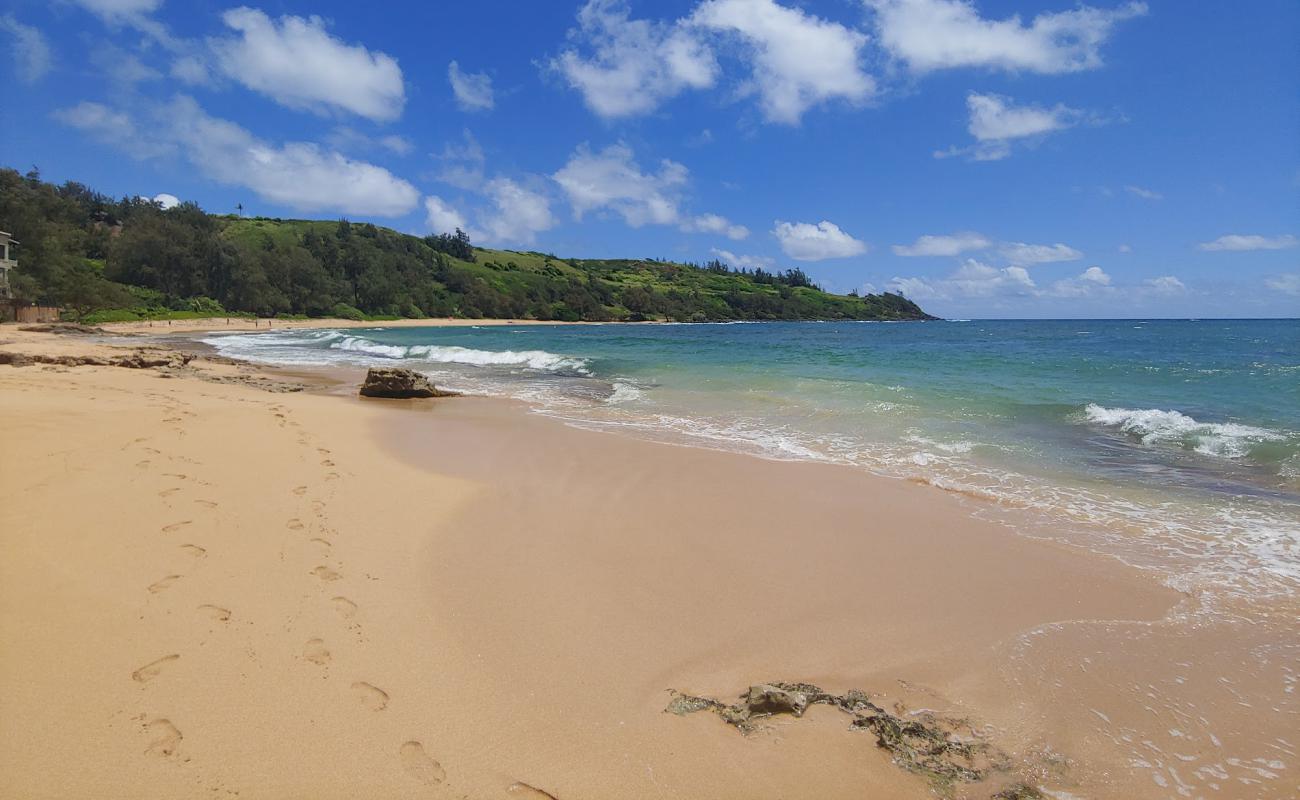 Moloa'a Beach'in fotoğrafı parlak kum yüzey ile