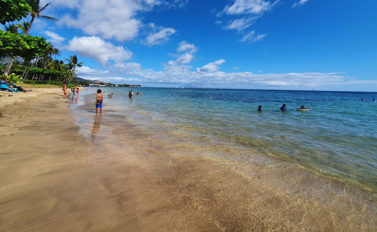 Baby Beach'in fotoğrafı parlak kum yüzey ile