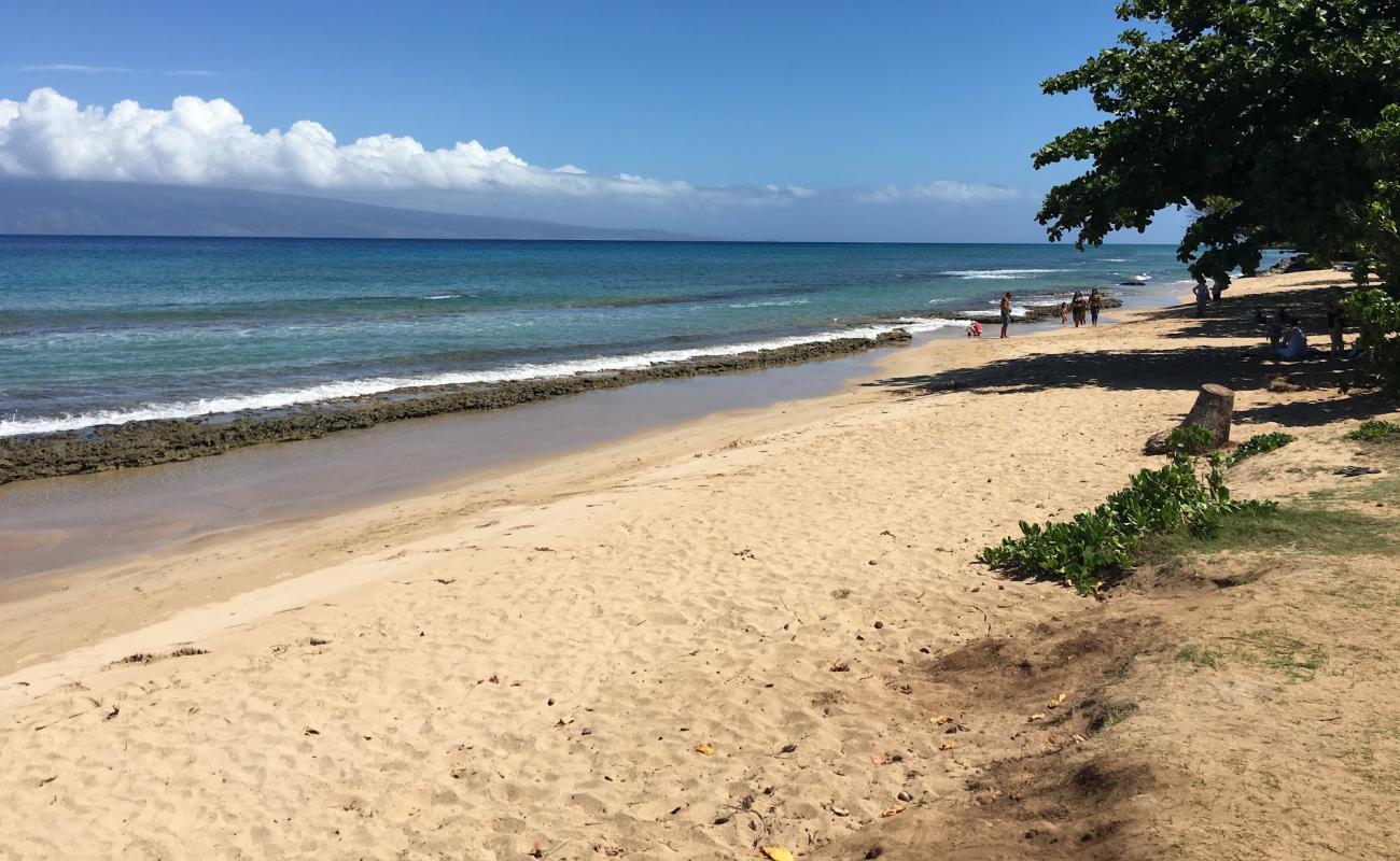 Honokowai Beach'in fotoğrafı parlak kum yüzey ile