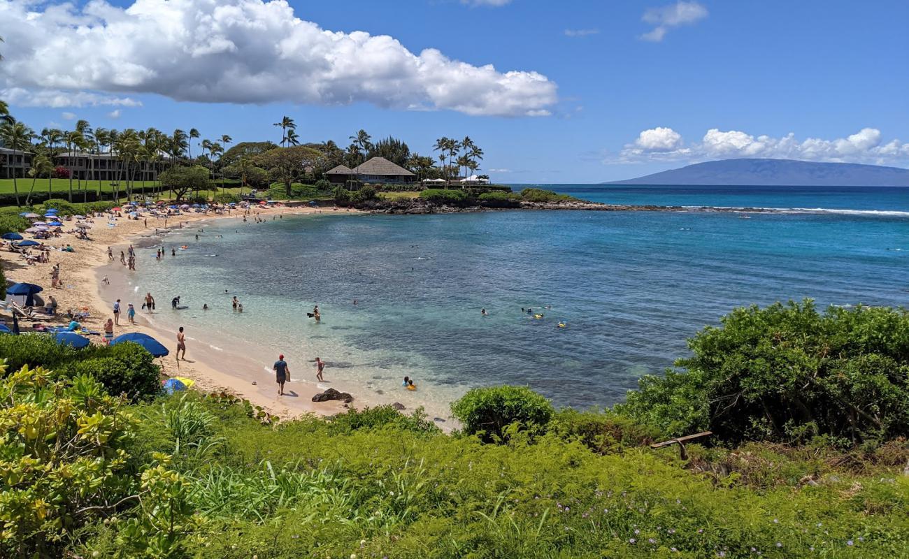 Kapalua Koyu Plajı'in fotoğrafı parlak ince kum yüzey ile