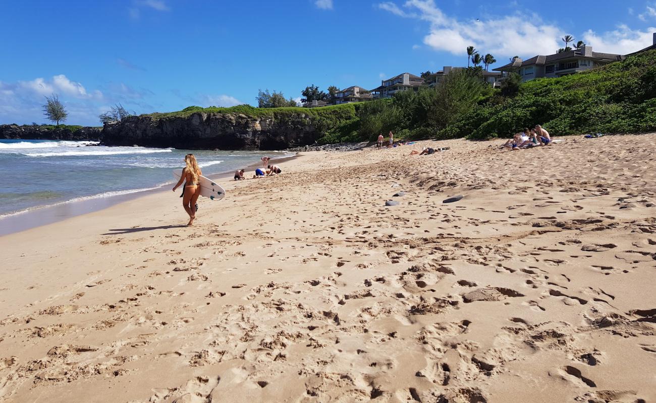 Oneloa Beach'in fotoğrafı parlak kum yüzey ile