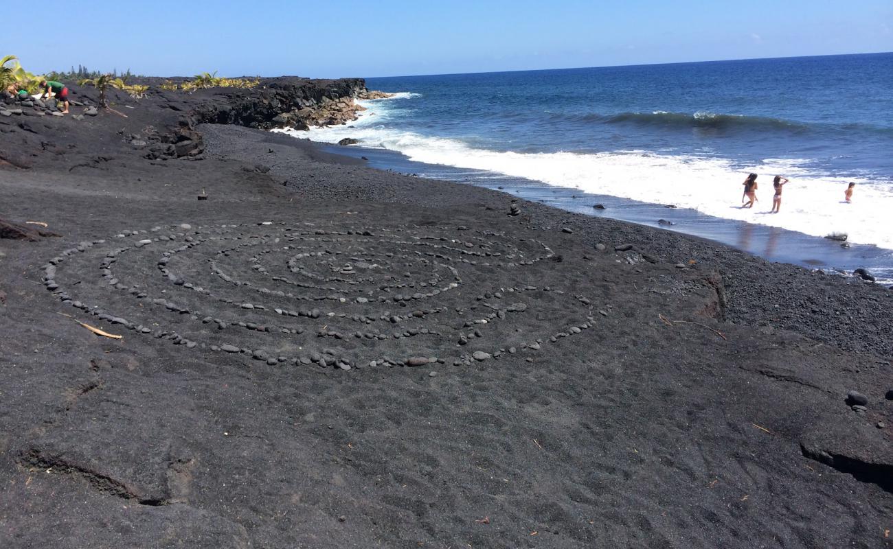 Kaimu Black Sand'in fotoğrafı #94 yüzey ile