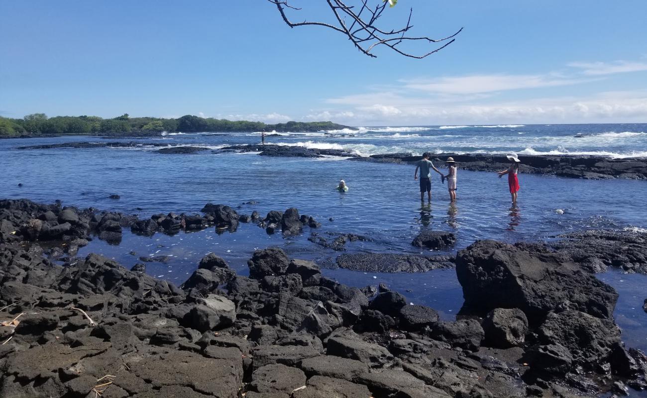 Whittington Beach'in fotoğrafı taşlar yüzey ile