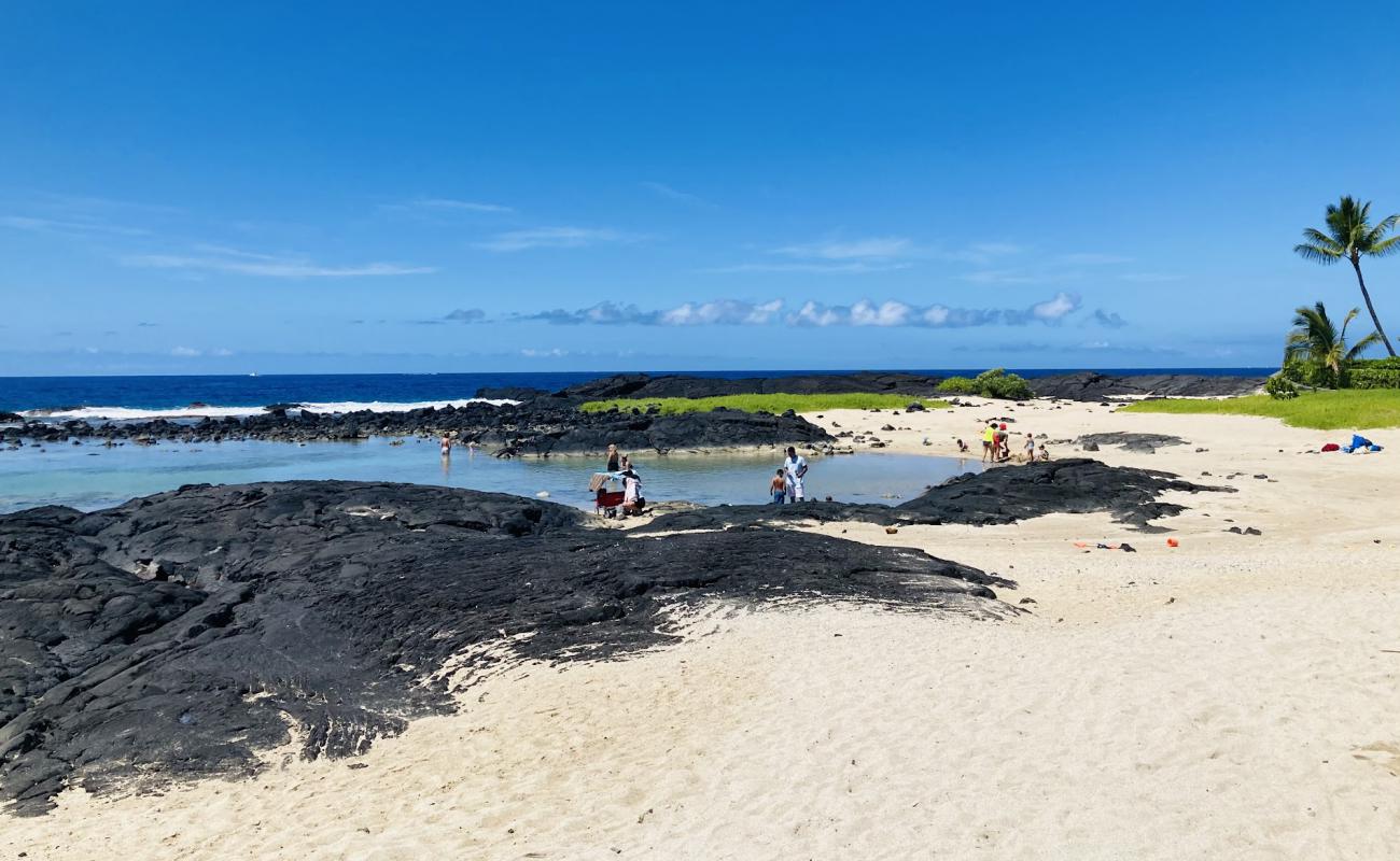 Keiki Beach'in fotoğrafı parlak kum yüzey ile