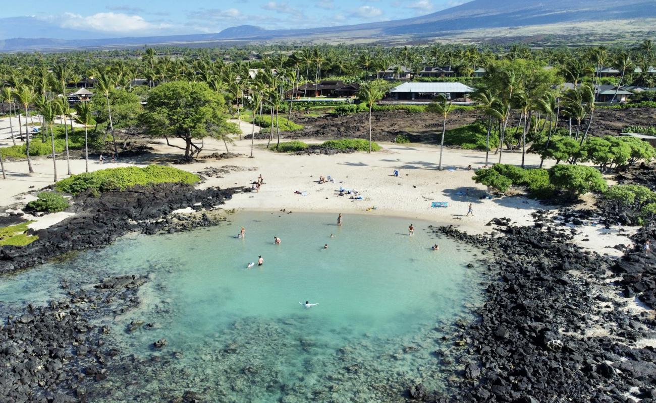 Kikaua Point Park'in fotoğrafı hafif ince çakıl taş yüzey ile