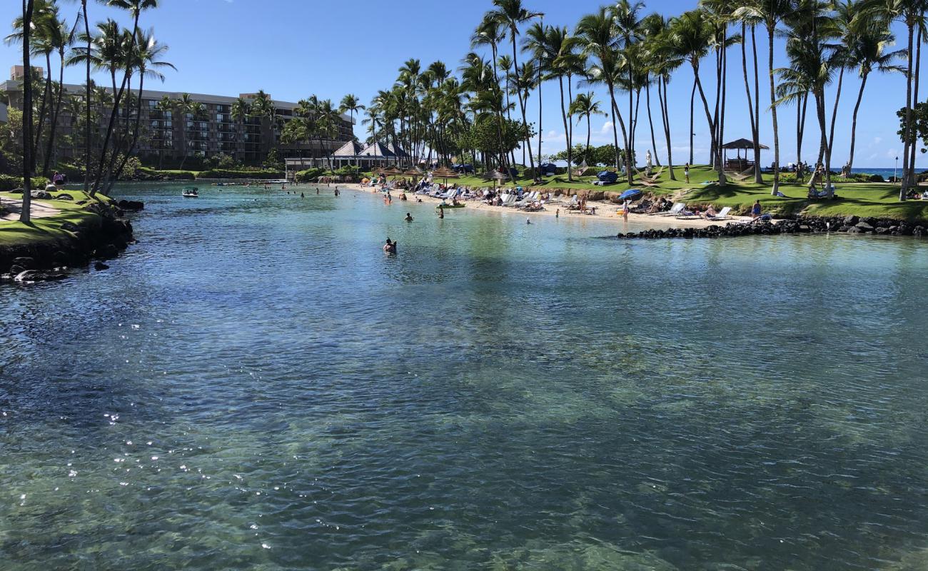 Lagoon Beach'in fotoğrafı parlak kum yüzey ile