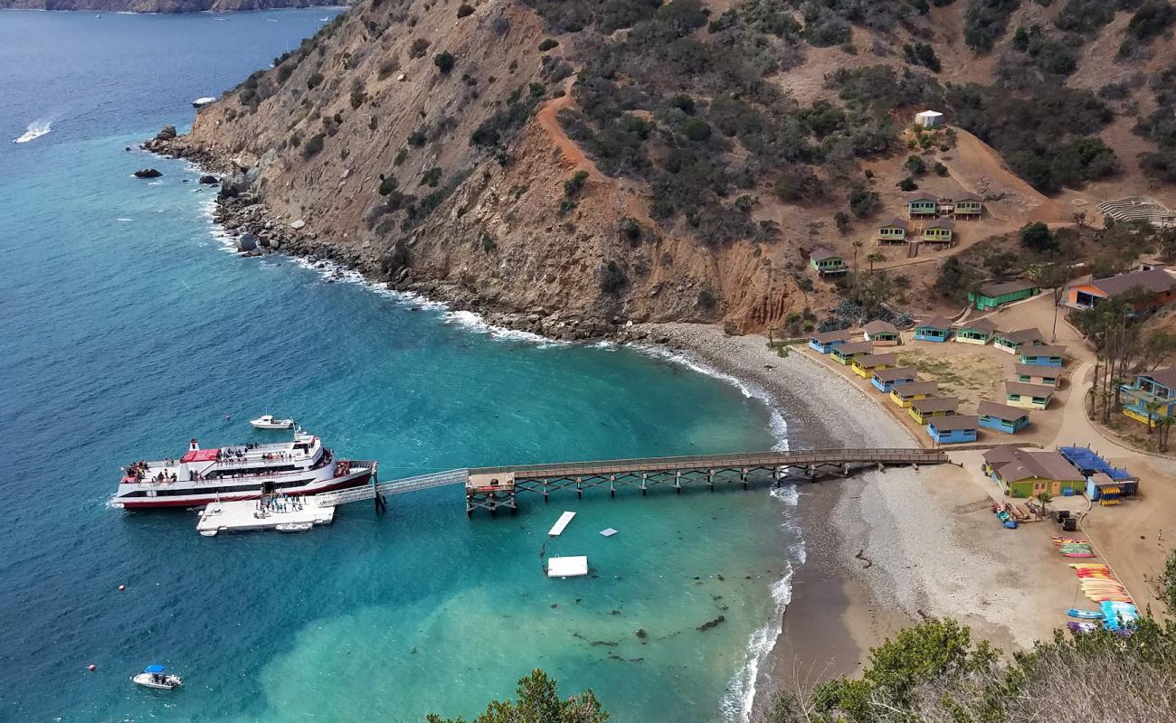 Button Shell Beach'in fotoğrafı küçük gri çakıllar yüzey ile