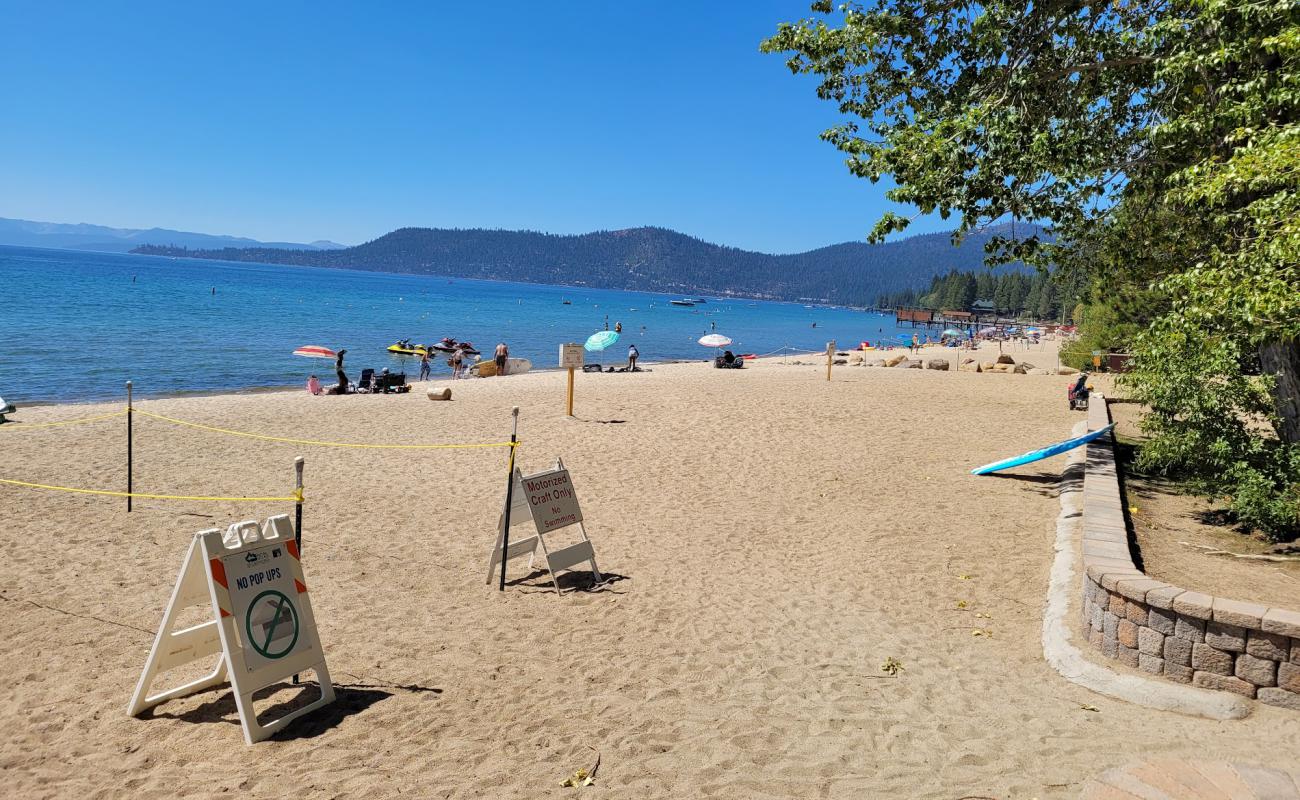 Incline Beach'in fotoğrafı parlak kum yüzey ile