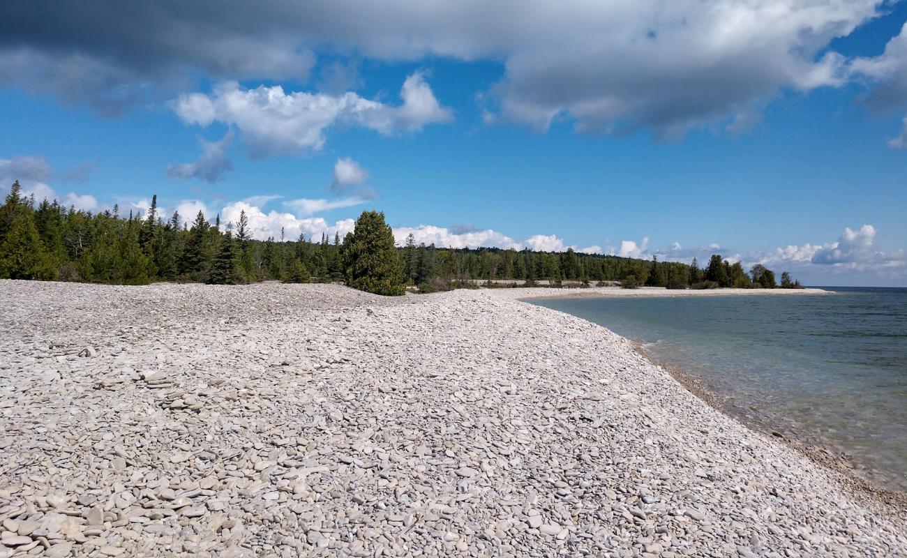 Shale Beach'in fotoğrafı gri çakıl taşı yüzey ile