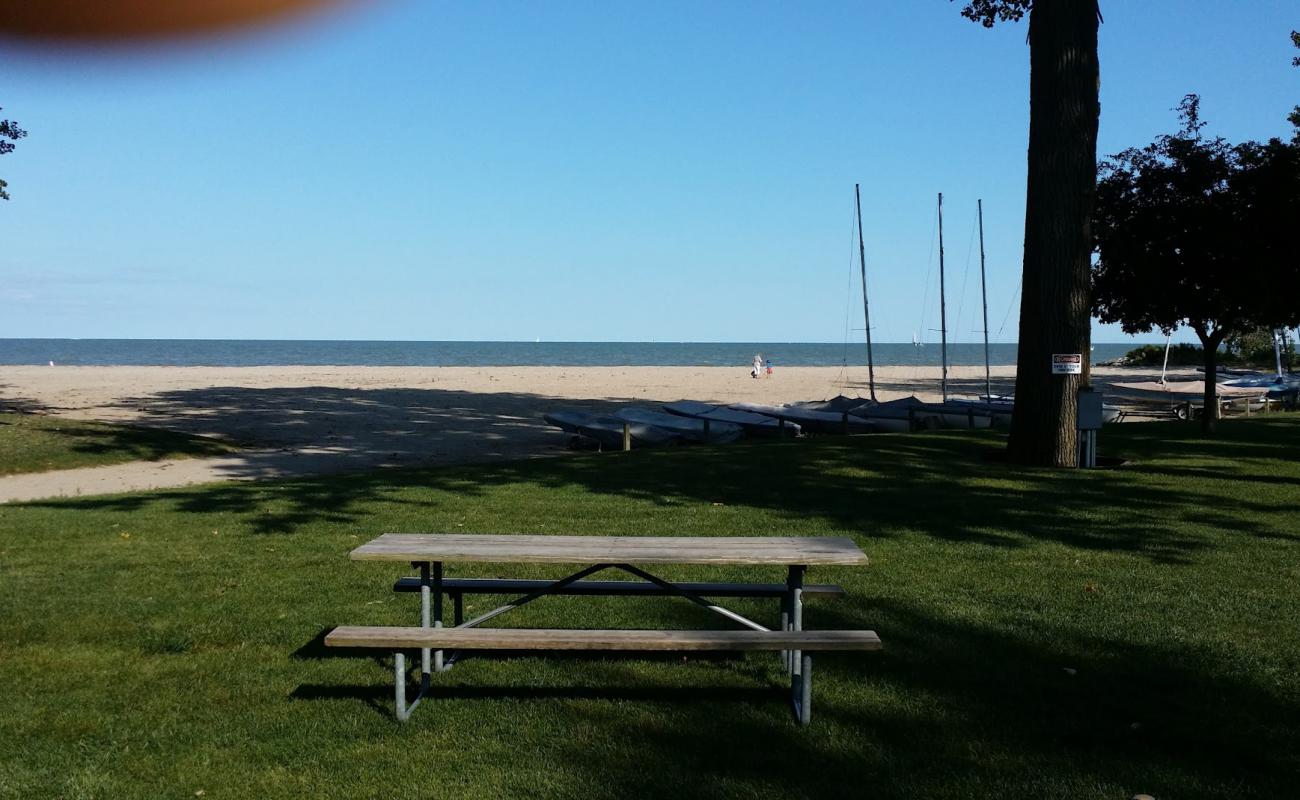 North Cape Yacht Club Beach'in fotoğrafı açık bej kum yüzey ile