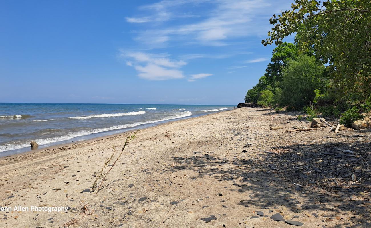 Point Gratiot Beach'in fotoğrafı çakıl ile kum yüzey ile