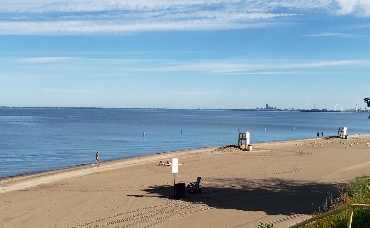 Hamburg Beach'in fotoğrafı parlak kum yüzey ile