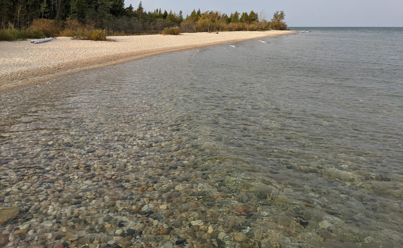 Cross Village Beach'in fotoğrafı bej çakıl yüzey ile