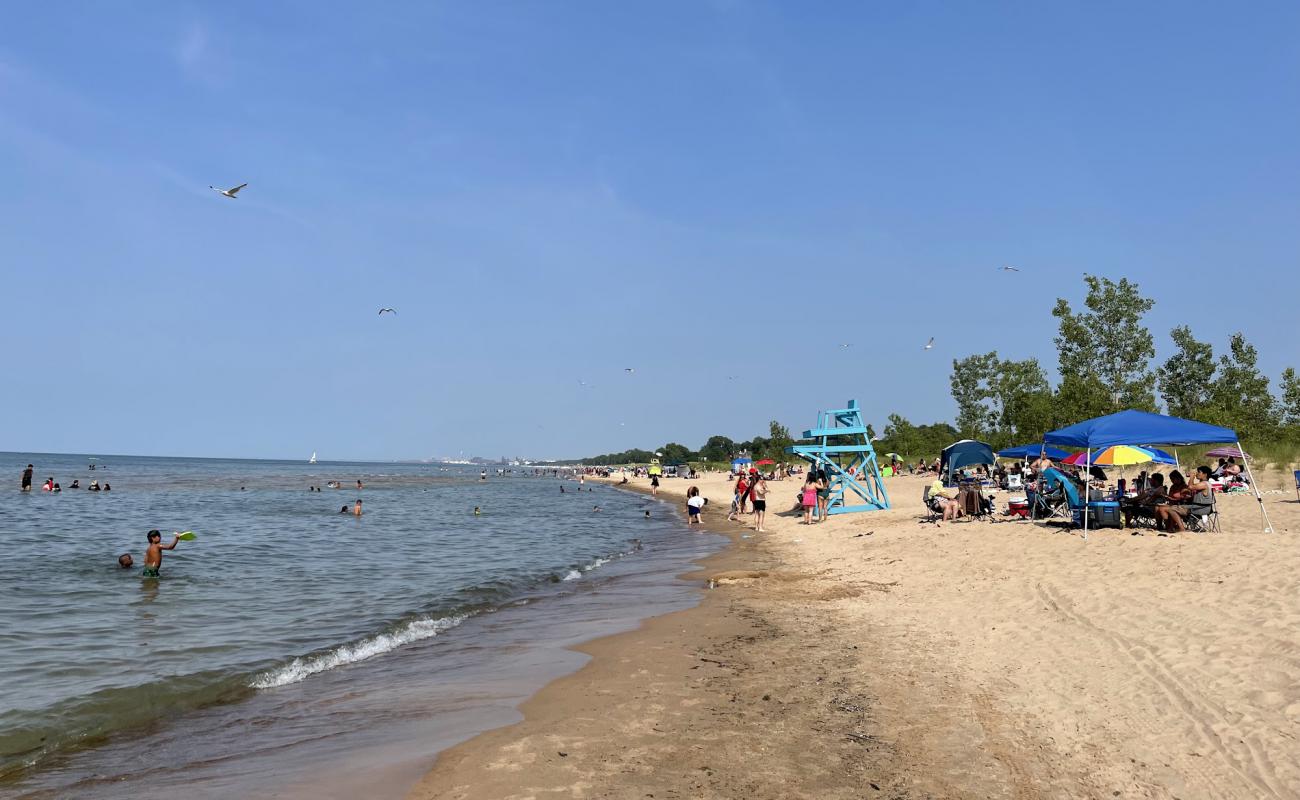 Marquette Beach'in fotoğrafı parlak kum yüzey ile