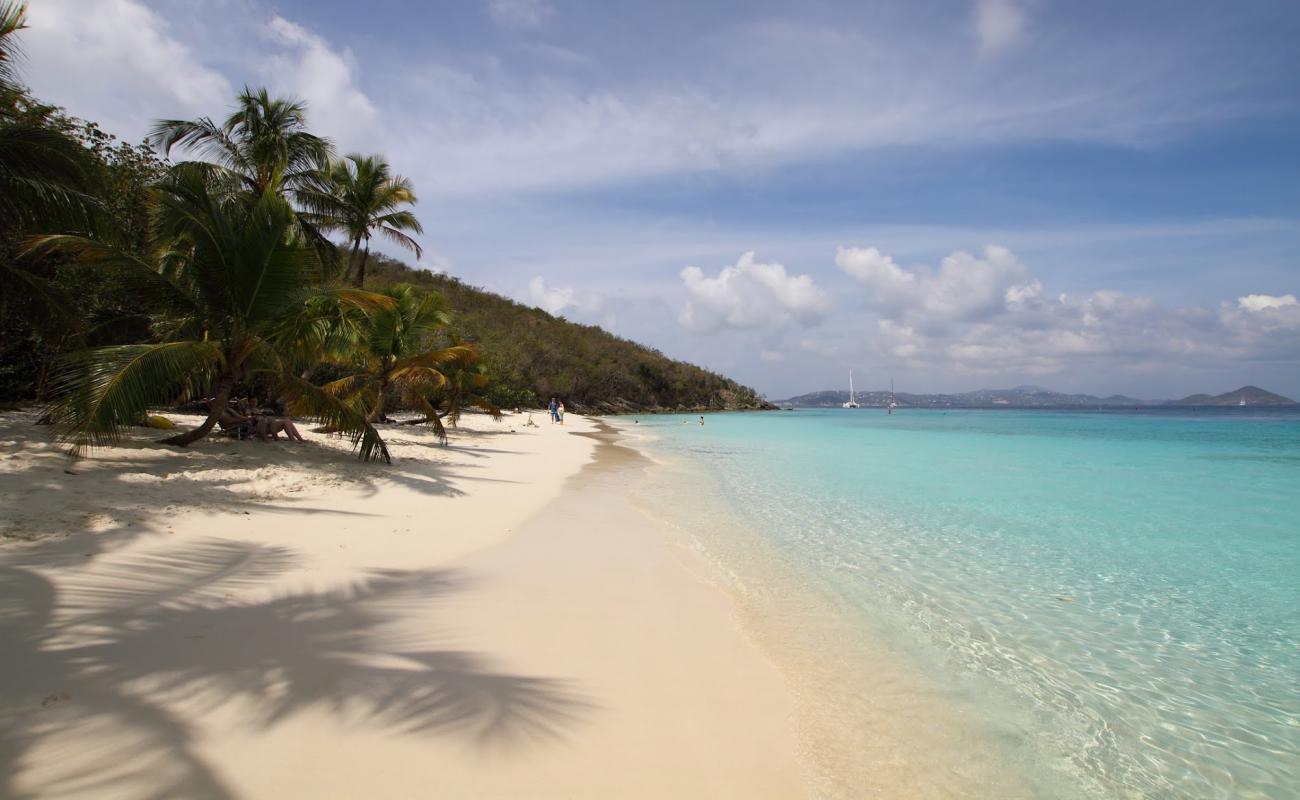 Salomon beach'in fotoğrafı i̇nce bej kum yüzey ile