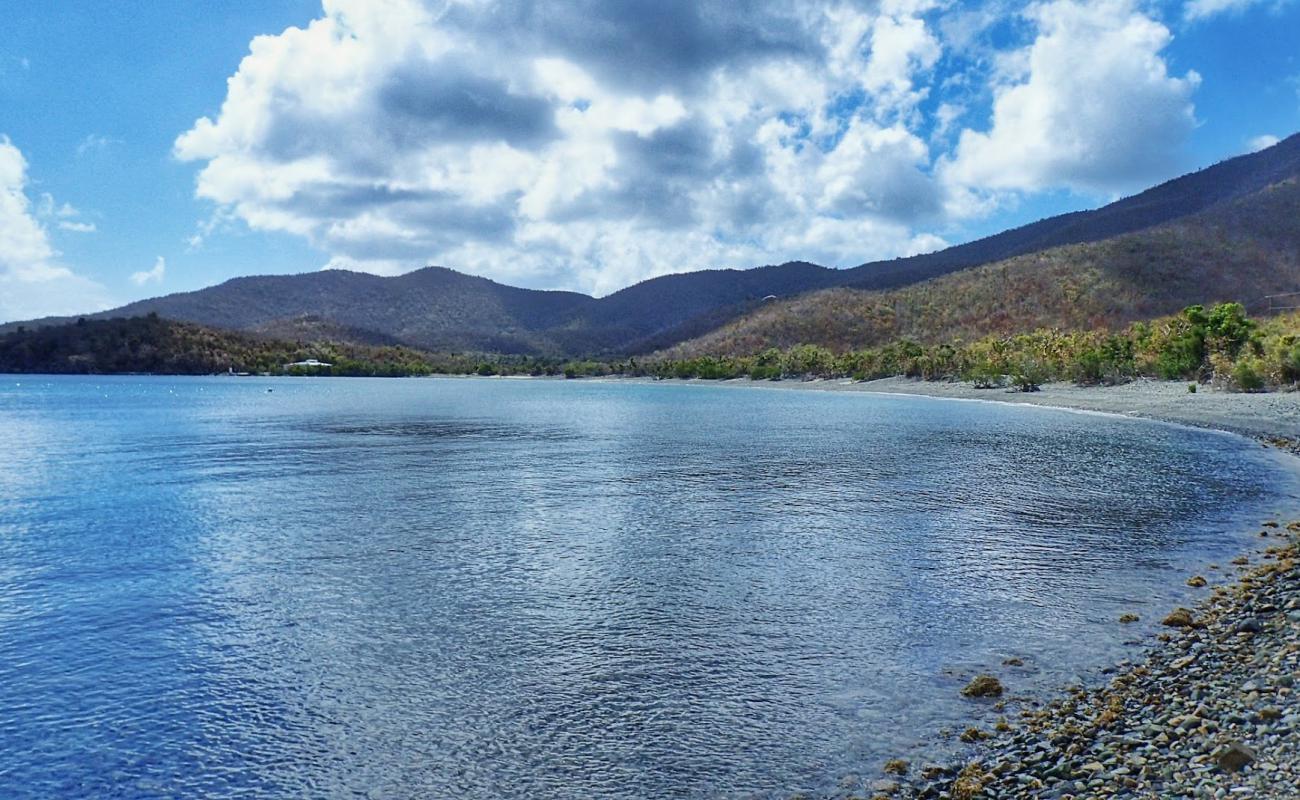 Great Lameshur beach'in fotoğrafı gri çakıl taşı yüzey ile
