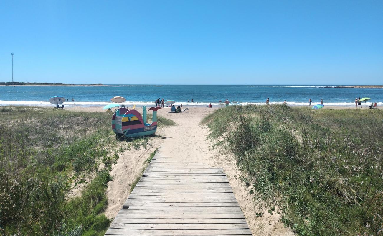 Bahia Grande Beach'in fotoğrafı açık bej kum yüzey ile