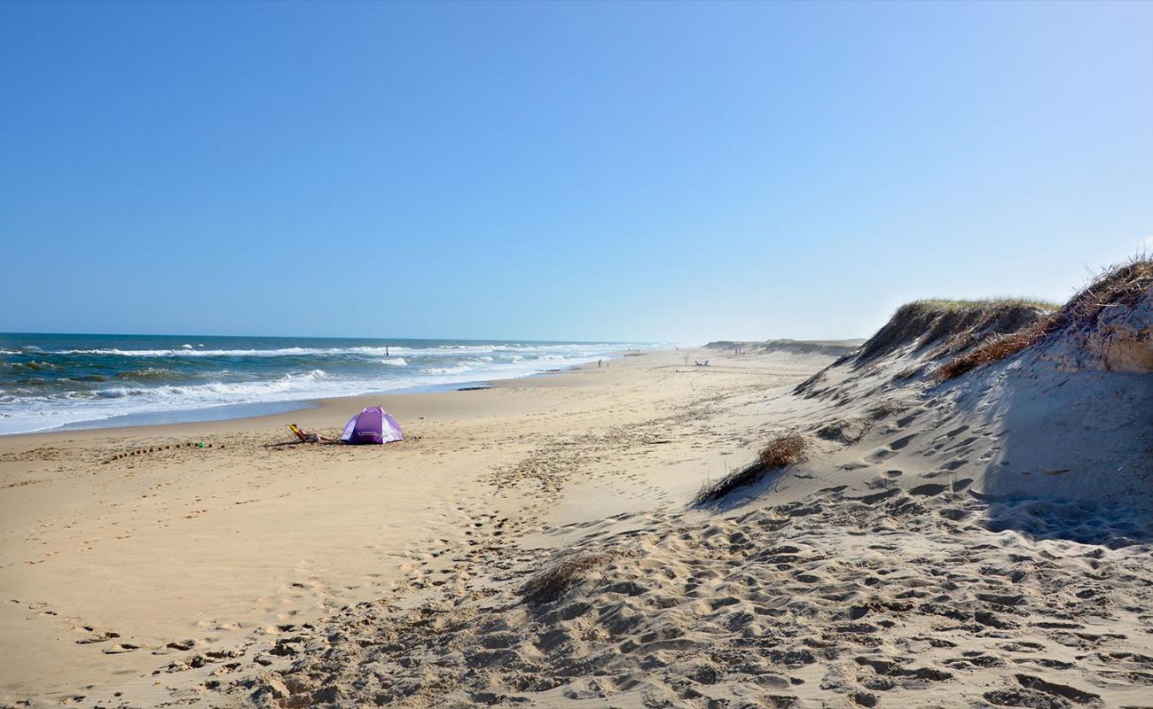 Oceania del Polonio Beach'in fotoğrafı açık bej kum yüzey ile