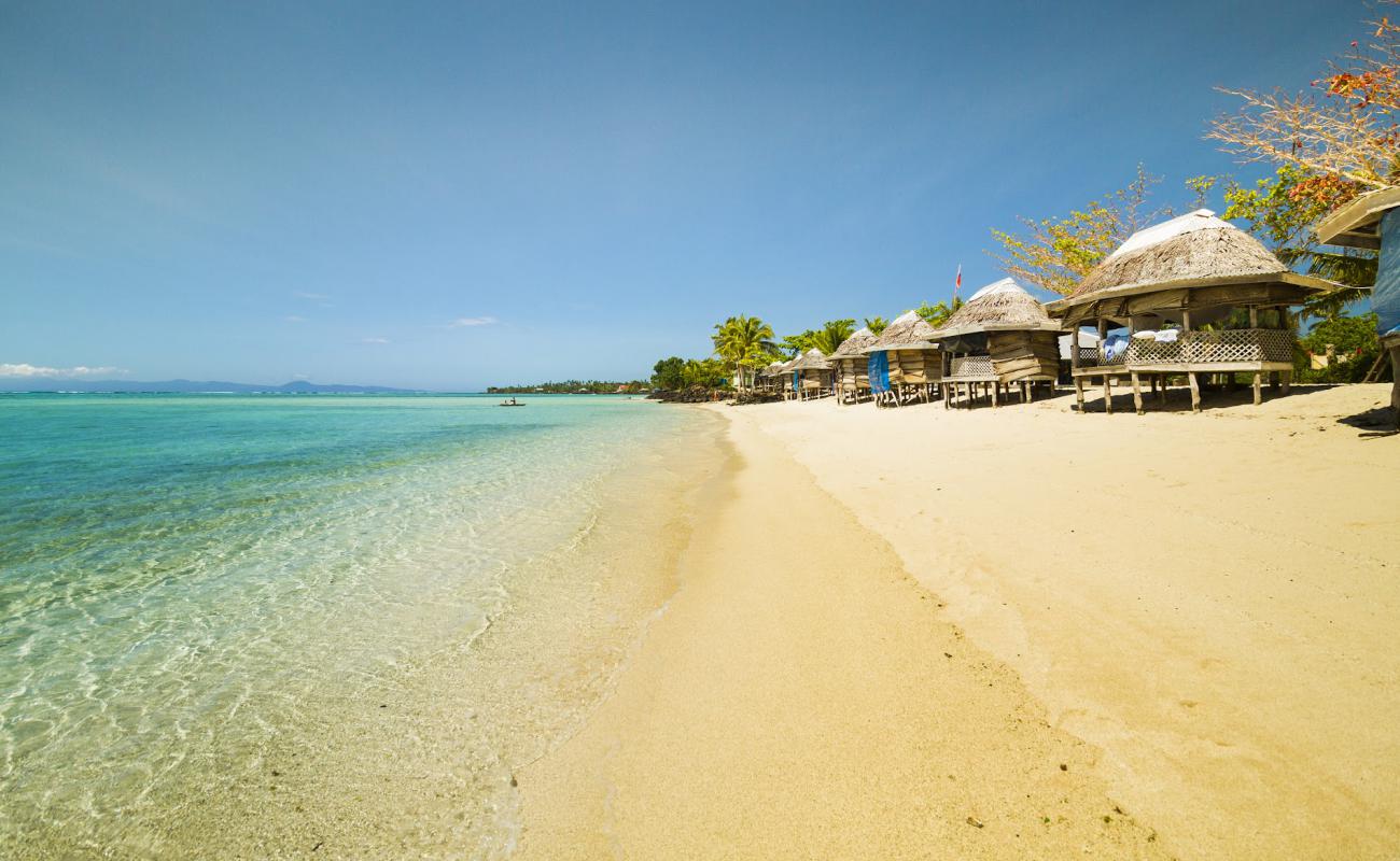 Lano Beach'in fotoğrafı açık bej kum yüzey ile