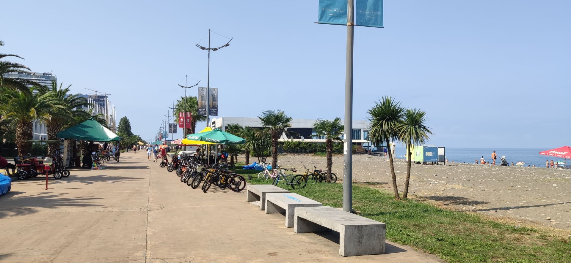 Batumi beach'in fotoğrafı imkanlar alanı