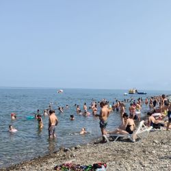 Batumi beach'in fotoğrafı ve yerleşim