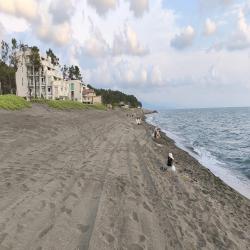 Shekvetili beach'in fotoğrafı kirli temizlik seviyesi ile