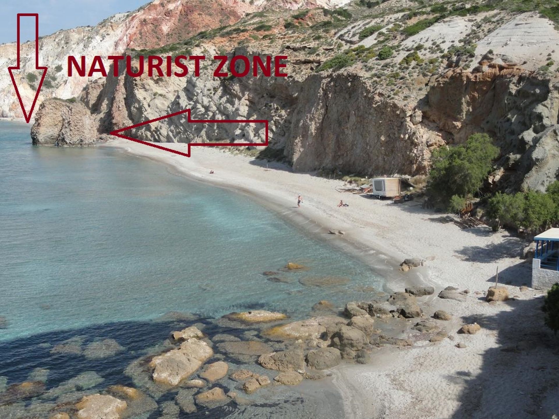Firiplaka beach'in fotoğrafı vahşi alan