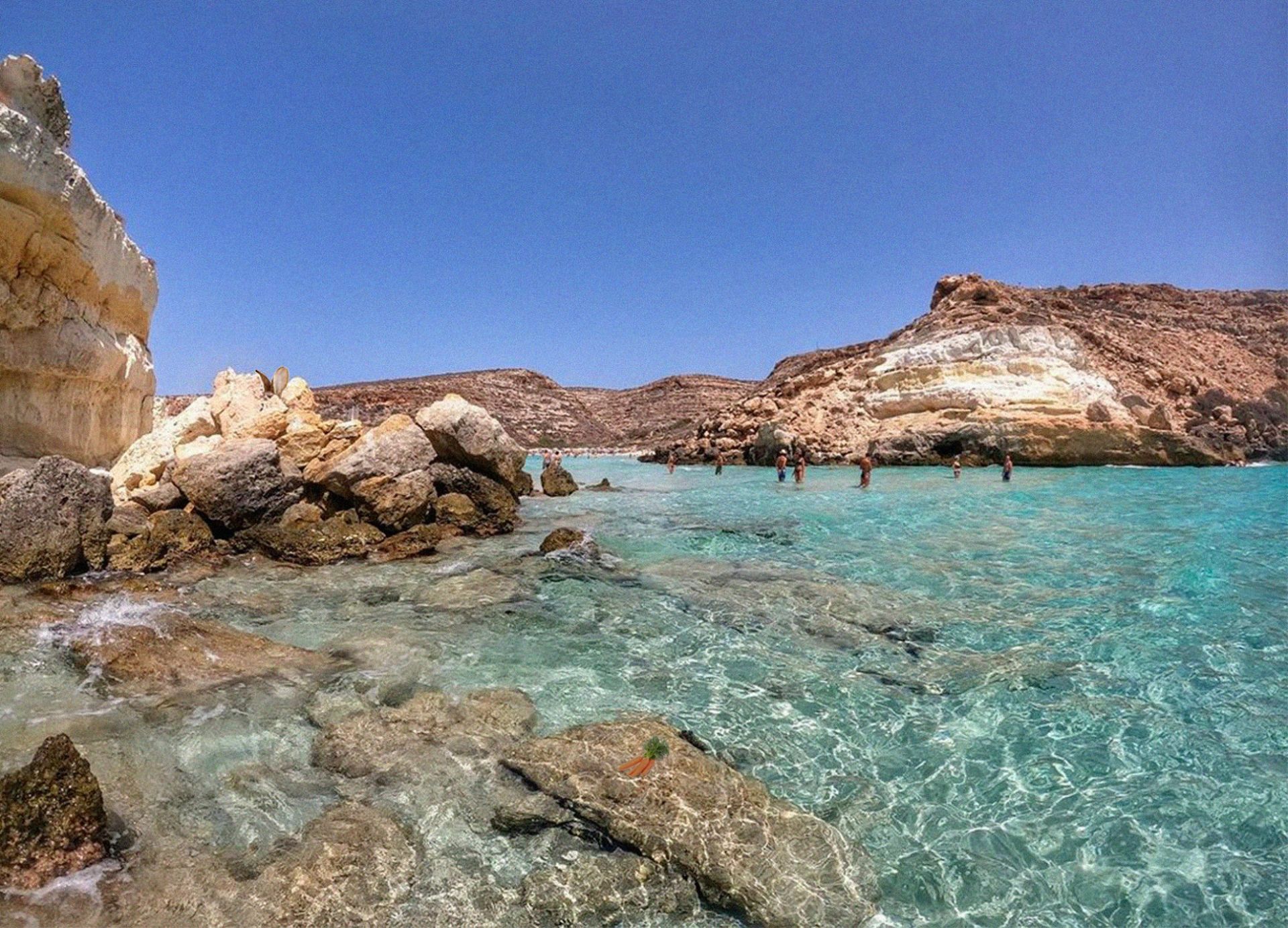 Dei Conigli Plajı'in fotoğrafı çok temiz temizlik seviyesi ile
