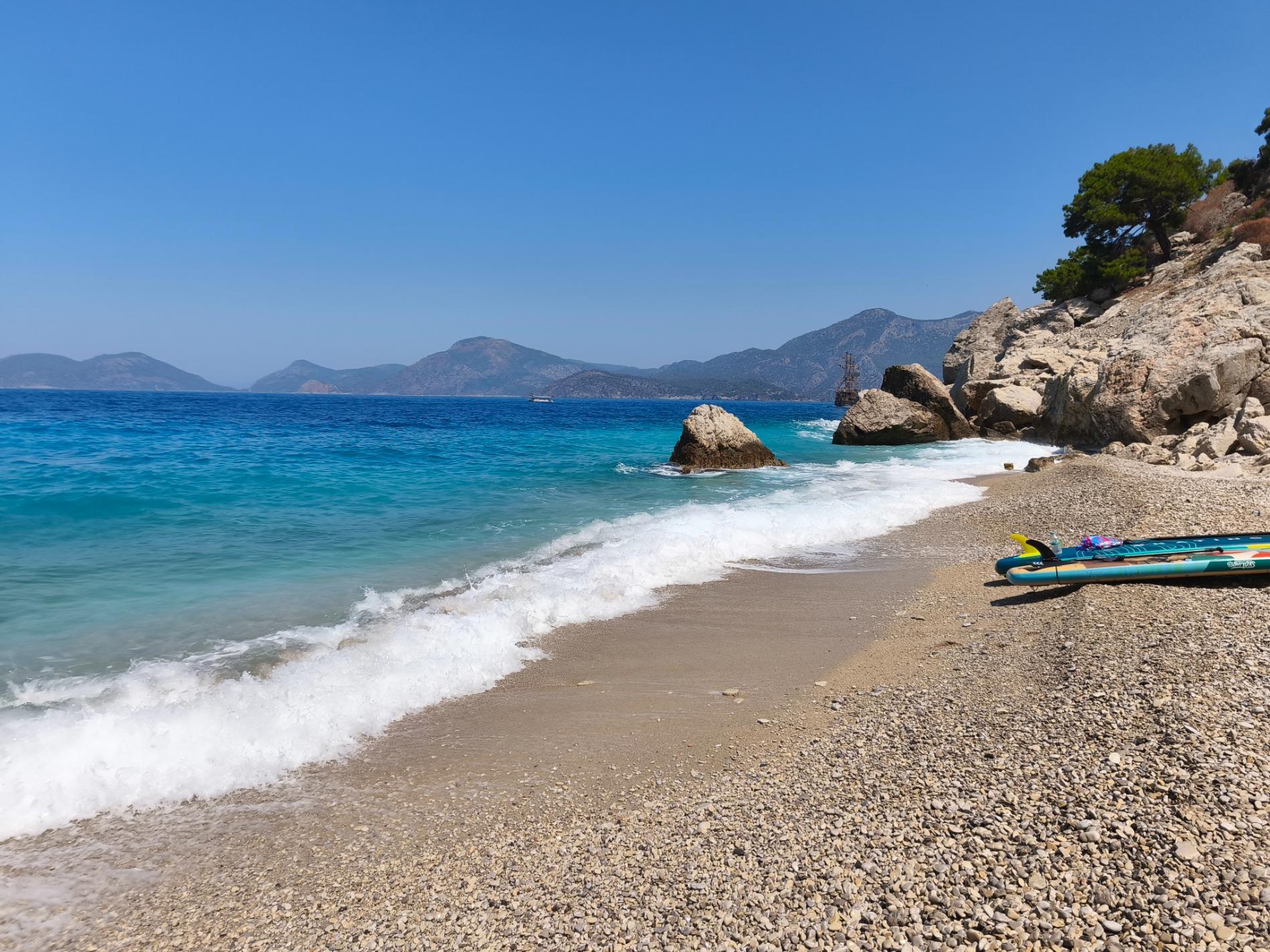 Blue Cave beach'in fotoğrafı vahşi alan