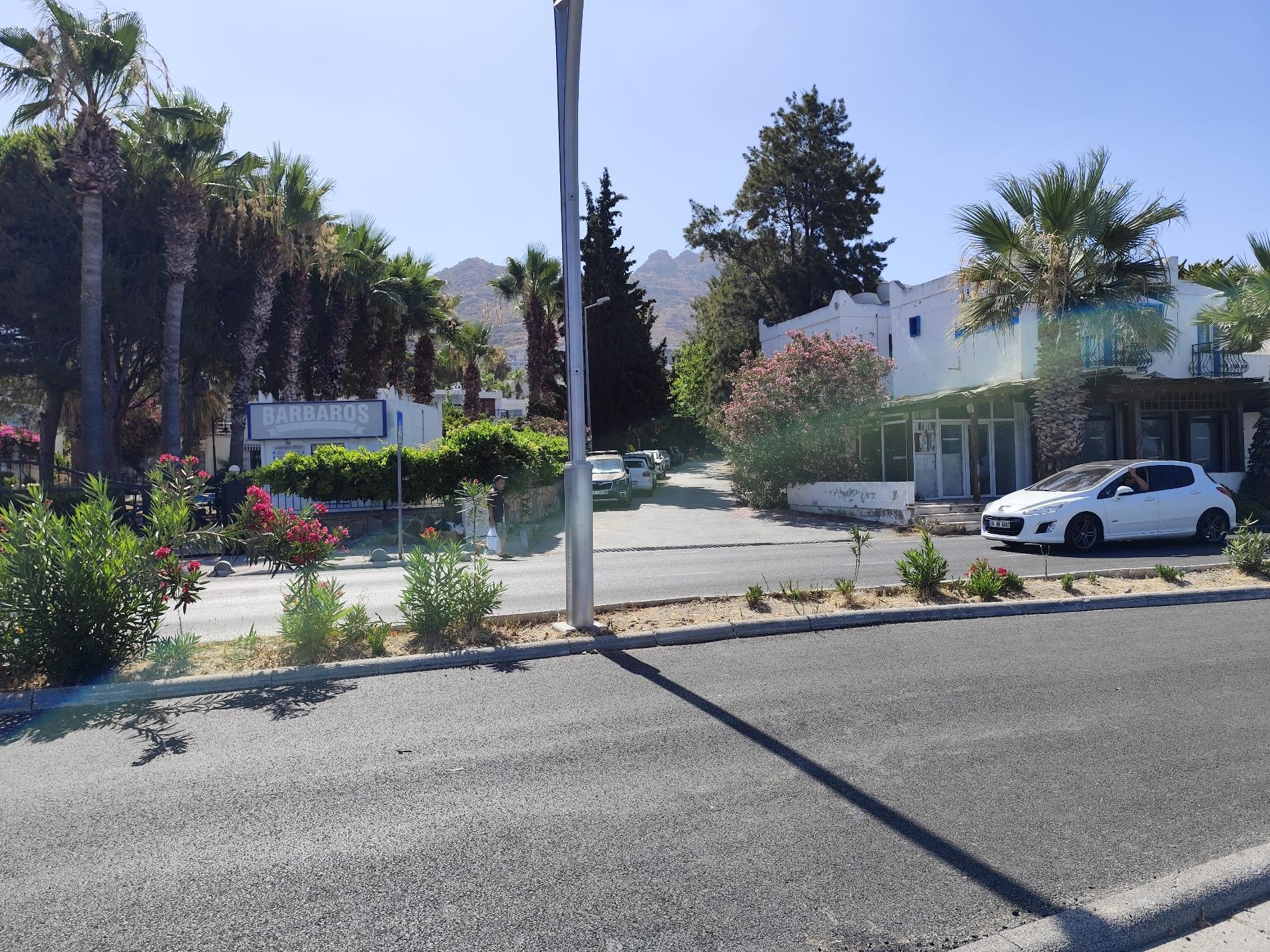 Turgutreis beach'in fotoğrafı imkanlar alanı