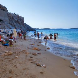 Kaputas Plajı'in fotoğrafı mavi saf su yüzey ile