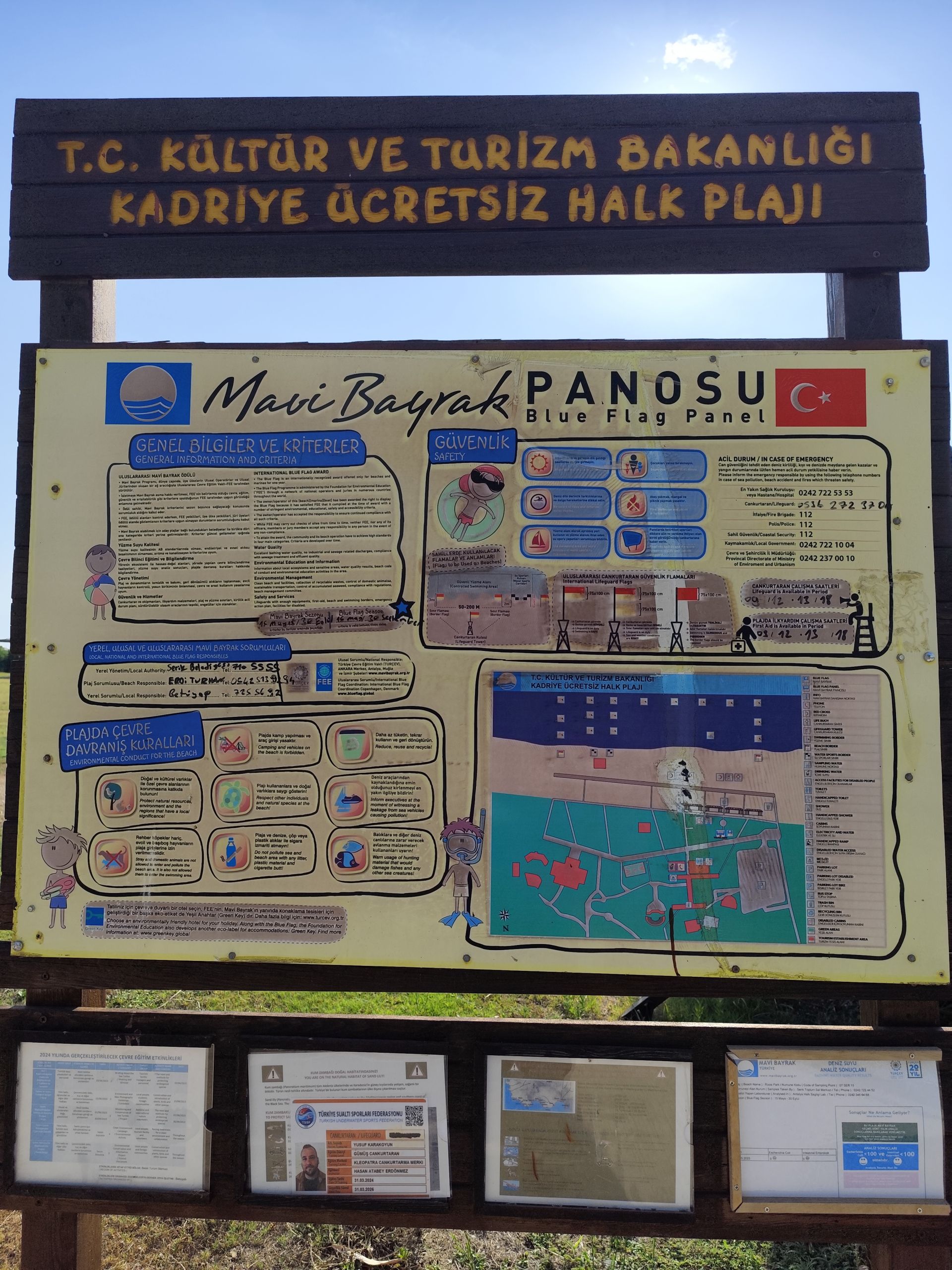Kadriye Halk Plajı'in fotoğrafı ve yerleşim